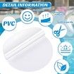 Self-Adhesive Vinyl Repair Patch Plastic Repair Patches Kit for Swimming Pools Inflatable Boats Products 30 Pieces 6x6cm