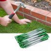 Artificial Grass Lawn Garden Tent Fence Nails Pins Pegs Fixers Stakes 50PCS Metal U Shape 3mm Thick