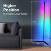 RGB LED Floor Lamp Light Corner Standing Lighting Remote Control for Bedroom Living Room 158CM
