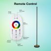 RGB LED Floor Lamp Corner Standing Light Remote Control for Bedroom Living Room 158CM