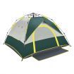 OGL 3 Person Tent Instant Pop Up Beach Camping Shelter Sun Shade Family 215x200x135CM Green White