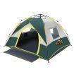 OGL 3 Person Tent Instant Pop Up Beach Camping Shelter Sun Shade Family 215x200x135CM Green White