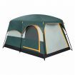 6 Person 2 Room Tent Camping Shelter Beach Sun Shade Family 325X215X185CM Green White