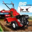 Tiller Cultivator Rotary Self Propelled Plough Rototiller Garden Tool 8HP 212CC