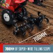 Tiller Cultivator Rotary Self Propelled Plough Rototiller Garden Tool 8HP 212CC
