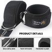 Fitness Equipment Gym Padded Ankle Strap Double D-ring Adjustable Ankle Weight Leg Training Strap