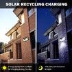 Outdoor Solar Wall Pack Wall Lights | Wireless Waterproof Wall Lamp (2 Pack)