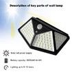 Outdoor Solar Wall Pack Wall Lights | Wireless Waterproof Wall Lamp (2 Pack)