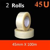2p Packing Tape Packaging Clear Sticky Sealing Tape transparent 4.5mmX100m