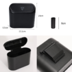 Hanging Car Trash Can Vehicle Garbage Dust Case Storage Box ABS Square Pressing Trash Bin Auto Interior Accessories for Car