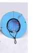 Men's and Women's Sun Hat Outdoor Sun Hat Breathable Packable Boonie Wide Brim Fishing Hat Hiking Ponytail Hole