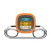 Digital Food Thermometer BBQ 2 Probe Cooking Meat Kitchen Temperature Magnet