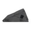 Bed Wedge Pillow Set Triangle Cushion Memory Foam Head and Back Support Adjustable Gray