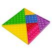 Push Pop Bubble Fidget Toy Tangram Sensory Toy Anxiety Stress Relief Adults Kids Classroom