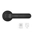 2022 NEW Electronic Smart Lock Dual Mode USB Rechargeable Fingerprint Door Lock Security Biometric Handle Lock for Apartment