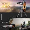 Mobile Phone Lens Kit 28X HD Telescope Zoom Macro Lens For iPhone Samsung Smartphone Camera Fisheye Lens For Mobile