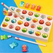 Wooden Alphabet Color Sorting Puzzle Montessori Letters Cognition Preschool Gift
