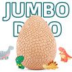 Dinonano Jumbo Dinosaur Egg Toys Science Tool Kit