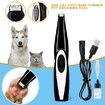 USB Charging Dog Foot Ear Hair Trimmer Shaver Clippers Cordless 5V Black