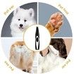 USB Charging Dog Foot Ear Hair Trimmer Shaver Clippers Cordless 5V Black