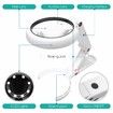 Magnifying Glass with 8 LED Lights, Hands Free Magnifying Glass, Double Magnification Lens, Bright and Soft Light Settings, Ideal for Reading Books, Jewelry, Coins, Crafts and Hobbies