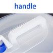 Folding Water Bag 15L Water Container Outdoor Hiking Fishing Camping Water Tank