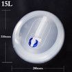 Folding Water Bag 15L Water Container Outdoor Hiking Fishing Camping Water Tank