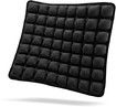 Comfortable Non-Slip Adjustable Inflatable Chair Cushion (Black)