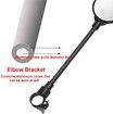 2Pcs Bike Mirrors 360 Degree Rotation Adjustable HD Wide Angle Mountain Road Bikes Bicycles Cycling Riding Safety