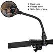 2Pcs Bike Mirrors 360 Degree Rotation Adjustable HD Wide Angle Mountain Road Bikes Bicycles Cycling Riding Safety