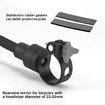 2Pcs Bike Mirrors 360 Degree Rotation Adjustable HD Wide Angle Mountain Road Bikes Bicycles Cycling Riding Safety