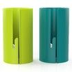 Wrapping Paper Cutter 2PCS, Sliding Gift Wrap Cutter, Easy Slide Wrapping Paper Cutter Tool Tube, Gift Wrapping Paper Roll Cutter