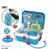 17pcs Doctor Kit, Nurse Dentist Pretend Roles for 3 Year Old Children Boys Girls