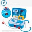 17pcs Doctor Kit, Nurse Dentist Pretend Roles for 3 Year Old Children Boys Girls