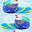 Stingray Underwater Glider Swimming Pool Toy Self Propelled Adjustable Fins Mini Stingray Underwater Gliders (1pack)