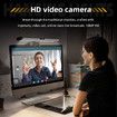 LED Desk Lamp Dimmable Office Computer Screenbar Eye-caring Table Lamp For Study Reading Screen Monitor Hanging Light Bar with Camera and mic
