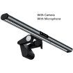 LED Desk Lamp Dimmable Office Computer Screenbar Eye-caring Table Lamp For Study Reading Screen Monitor Hanging Light Bar with Camera and mic