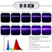 2 Strips Grow Light Four Heads Growing lamp Full Spectrum Dimmable Levels Led Plant Lamp with Red Blue Lights