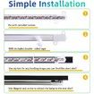 2 Strips Grow Light Four Heads Growing lamp Full Spectrum Dimmable Levels Led Plant Lamp with Red Blue Lights