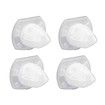 Replacement Filters Compatible with Black & Decker VF110 Dustbuster Cordless Handheld Vacuum Cleaner CHV1410l Part # 90558113, 4 Pack Replacement Filters for Black & Decker