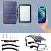 3.5V 1000lu 48 LED Solar Lights Outdoor Bright Wall Mount Auto Dusk to Dawn Security Lighting for Front Door Shed Patio Barn Garage (Black)