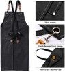 Chef Aprons for Men Women Cooking Kitchen Canvas Apron