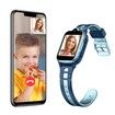4G Smart Watch for Children, GPS Tracker Watch with Video Call, Pedometer, Geo-Fence, SOS Anti-Loss of Early Educational Tools, 1.69 HD Screen, Smartwatches for Children Col Blue