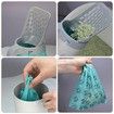 Cat Litter Spoon Cat Litter One Piece Shovel Portable Kitten Litters Scooper with Garbage Bag High Capacity Cats Cleaning Supplies