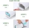 Cat Litter Spoon Cat Litter One Piece Shovel Portable Kitten Litters Scooper with Garbage Bag High Capacity Cats Cleaning Supplies
