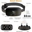 Bark Collar for Dogs, Rechargeable Anti Barking Training Collar for Small Medium Large Dogs (Black)