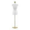 Female Mannequin Torso Display Stand Manikin Dress Form Dressmakers Sewing Fashion Tripod Base 164-180CM White