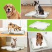 60x60cm Pet Dog Pee Pad Holder Indoor Puppy Potty Training Tray Portable Trainer
