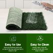 Pet Dog Grass Toilet Pee Pad Indoor Puppy Potty Training Mat Patch with Removable Tray