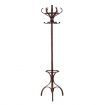 Freestanding Coat Rack 12 Hooks Wood Hall Tree Hanger for Clothes, Hat, Jacket, Umbrella